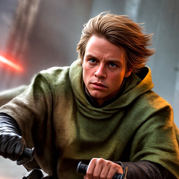 Star Wars Return of the Jedi Luke and Leia on Speeders Cup Mug Tumbler 20oz - Picture 3 of 5